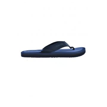 Papuci flip-flop cu bareta din material textil