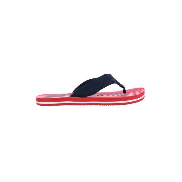 Papuci flip-flop de material textil