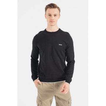 Pulover cu decolteu la baza gatului - din bumbac organic Rallo