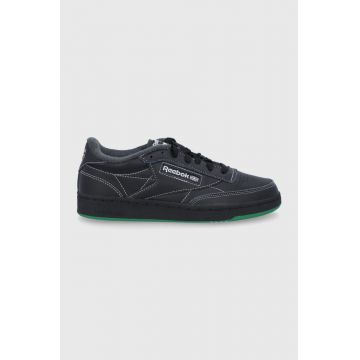 Reebok Classic Pantofi Club C 85 GX8318 culoarea negru, cu toc plat