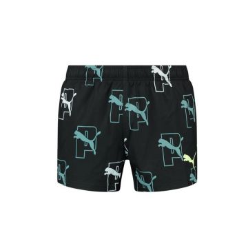 Sort De Baie Puma PRINT CAT logo short