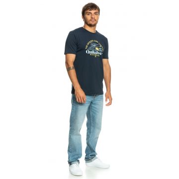 Tricou de bumbac cu imprimeu logo Sunsetwave