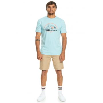 Tricou de bumbac cu imprimeu logo Sunsetwave