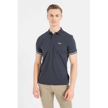 Tricou polo cu accente in dungi Paddy
