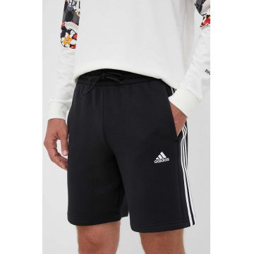 adidas pantaloni scurti barbati, culoarea negru