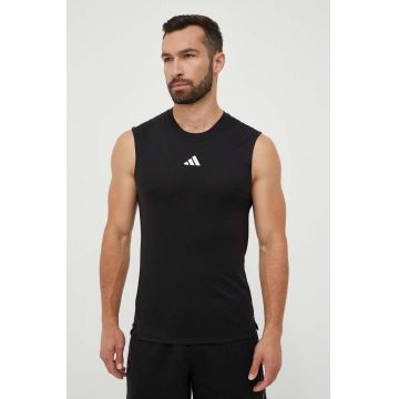 adidas Performance tricou de antrenament Power culoarea negru