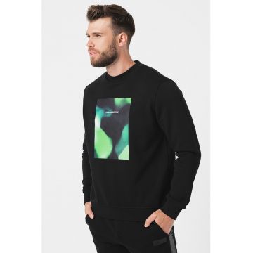 Bluza sport cu imprimeu abstract