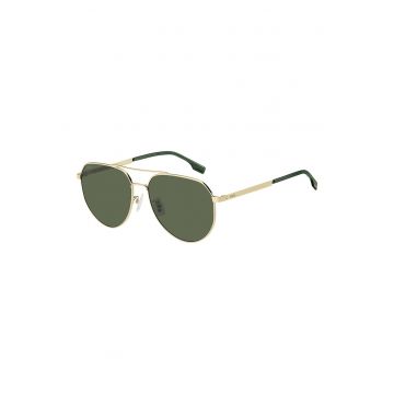 Ochelari de soare aviator cu rama metalica