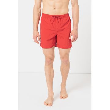 Pantaloni scurti de baie cu snur in talie Pantaloni scurti de baie cu snur in talie