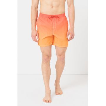 Pantaloni scurti de baie cu snur si buzunare Pantaloni scurti de baie cu snur si buzunare