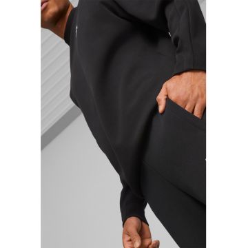 Pantaloni sport texturati si logo Pantaloni sport texturati si logo