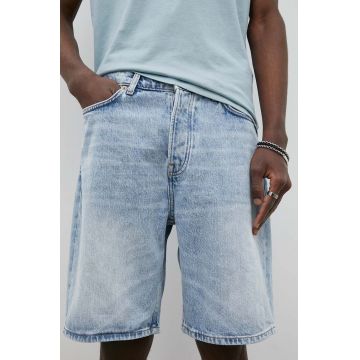 Samsoe Samsoe pantaloni scurti jeans Eddie barbati