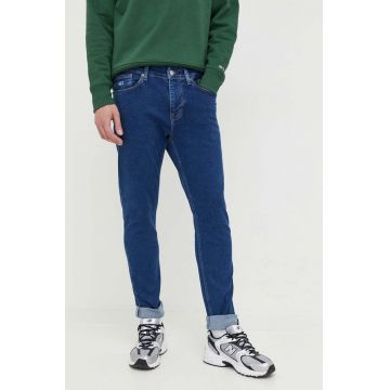 Tommy Jeans jeansi Austin barbati, culoarea albastru marin