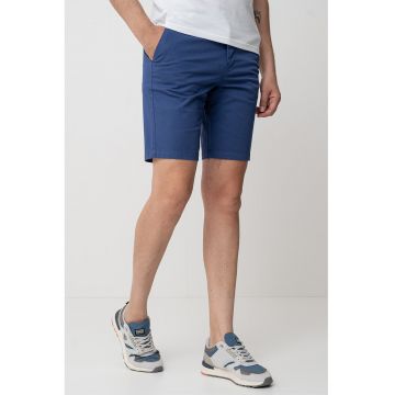 Bermude uni chino - Albastru inchis