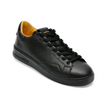 Pantofi REPLAY negri, MZ4O01L, din piele naturala