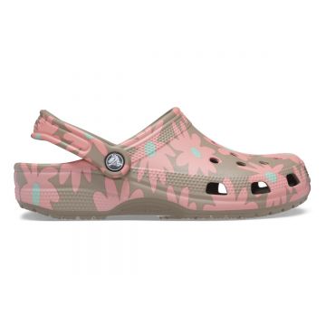 Saboti Crocs Classic Retro Resort Clog Multicolor - Multi/Mushroom