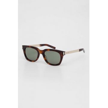 Saint Laurent ochelari de soare culoarea maro