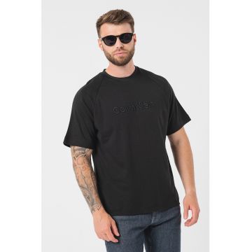 Tricou cu broderie logo