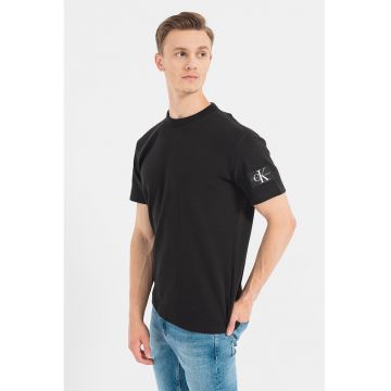 Tricou regular fit texturat