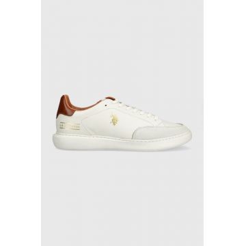 U.S. Polo Assn. sneakers din piele CRYME culoarea albastru marin, CRYME005M