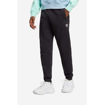 adidas Originals pantaloni de trening din bumbac culoarea negru, neted IA4837-BLACK