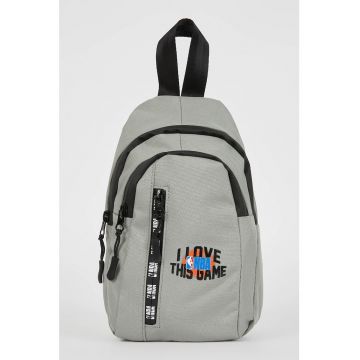 Geanta slingbag cu text