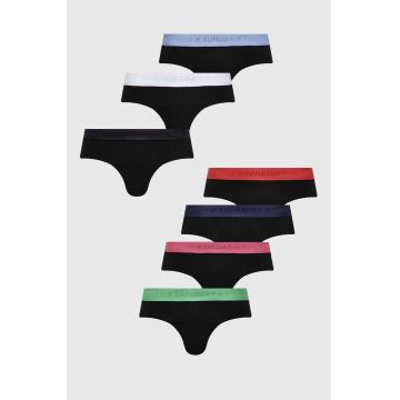 Karl Lagerfeld slip 7-pack barbati, culoarea negru