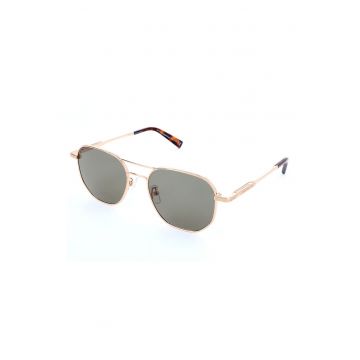 Ochelari de soare aviator cu rama metalica