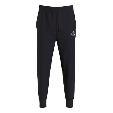 Pantaloni sport conici cu logo