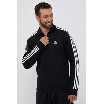 adidas Originals bluza barbati, culoarea negru, modelator