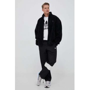adidas Originals bluza barbati, culoarea negru