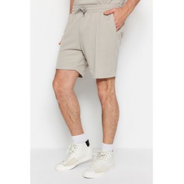 Bermude regular fit cu snur de ajustare