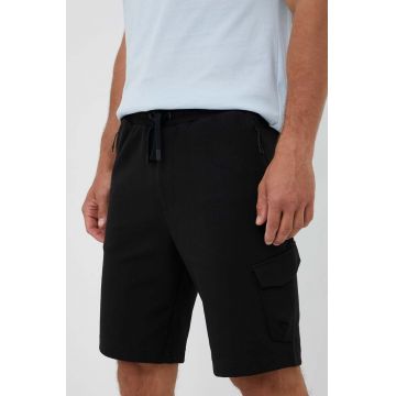 Boss Green pantaloni scurti BOSS GREEN barbati, culoarea negru