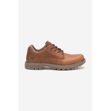 Caterpillar pantofi de piele Colorado Low 2.0 culoarea maro P110627-brown