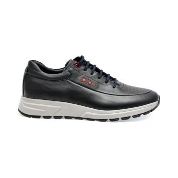 Pantofi OTTER bleumarin, 2215134, din piele naturala