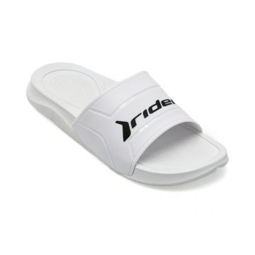 Papuci RIDER albi, 1213035, din pvc