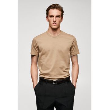 Tricou slim fit din bumbac Cherlo