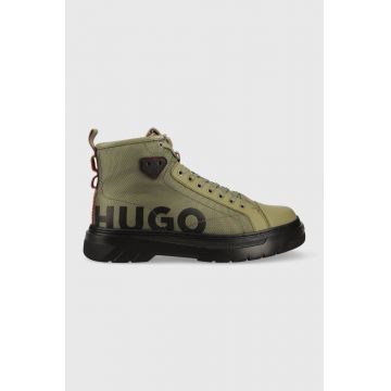 HUGO sneakers Urian culoarea maro, 50498570
