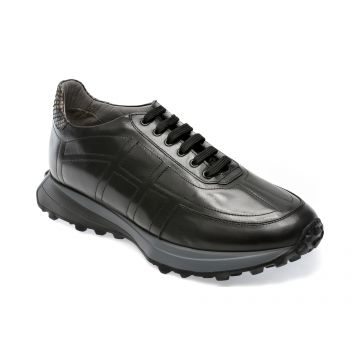 Pantofi EPICA negri, 66709, din piele naturala