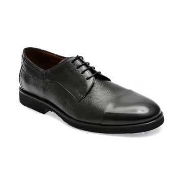 Pantofi EPICA negri, 68301, din piele naturala