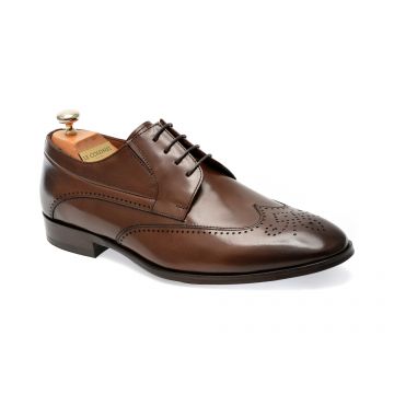Pantofi LE COLONEL maro, 48789, din piele naturala