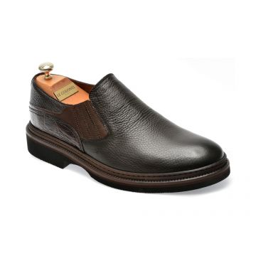 Pantofi LE COLONEL maro, 61730, din piele naturala
