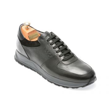 Pantofi LE COLONEL negri, 64318, din piele naturala