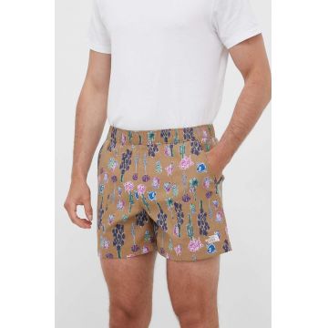 The North Face pantaloni scurți outdoor Class V culoarea maro