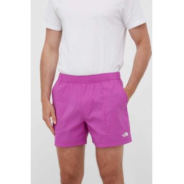 The North Face pantaloni scurți outdoor Class V culoarea violet