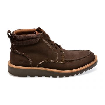 Ghete CLARKS maro, BARNMID, din piele intoarsa Ghete CLARKS maro, BARNMID, din piele intoarsa