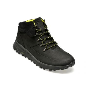 Ghete CLARKS negre, ATLTRMI, din piele naturala