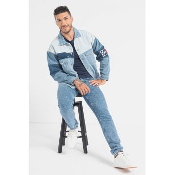 Jacheta lejera din denim Aiden