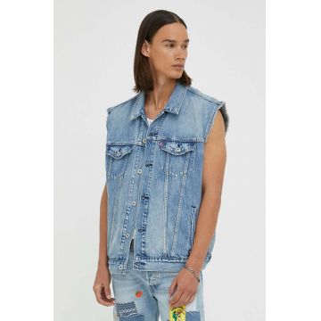 Levi's vesta de blugi barbati, de tranzitie