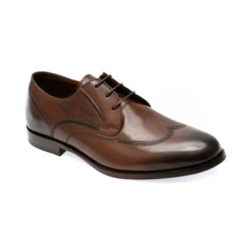 Pantofi EPICA maro, 63840, din piele naturala